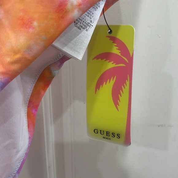 GUESS Tie-Dye One-Piece Swimsuit - Picture 6 of 9